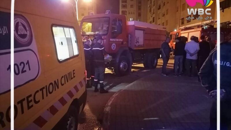 سطيف: وفاة طفلين و إصابة امراتين في حريق شقة