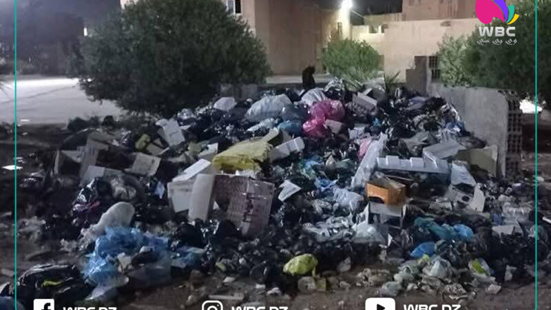 الجلفة: المواطنون يشكون تراكم النفايات في الشوارع والأحياء
