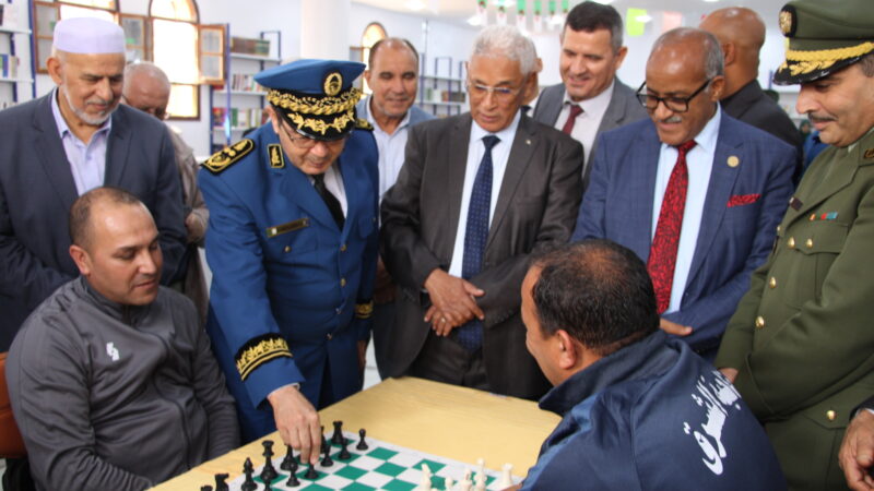 غرداية: افتتاح فعاليات الطبعة 12 من البطولة الوطنية للشطرنج بين مصالح الشرطة