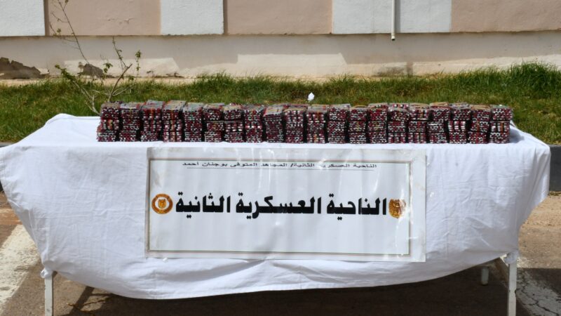 الحصيلة العملياتية الأسبوعية للجيش الوطني الشعبي