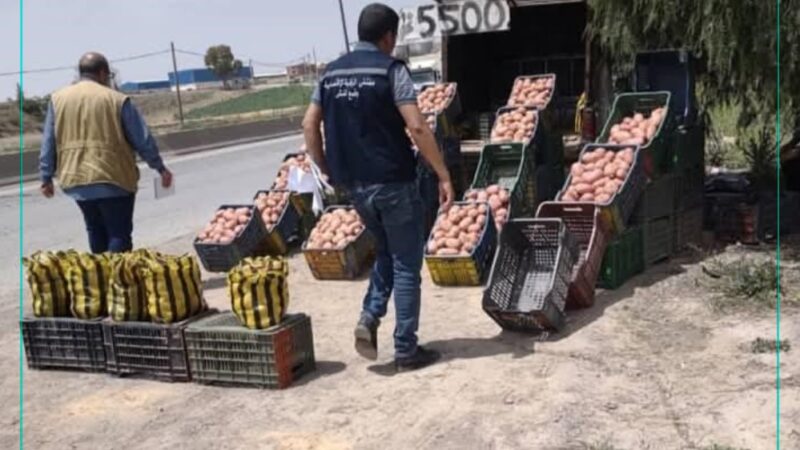 برج بوعريريج: حملة تحسيسية لفائدة التجار الناشطين على حواف الطريق