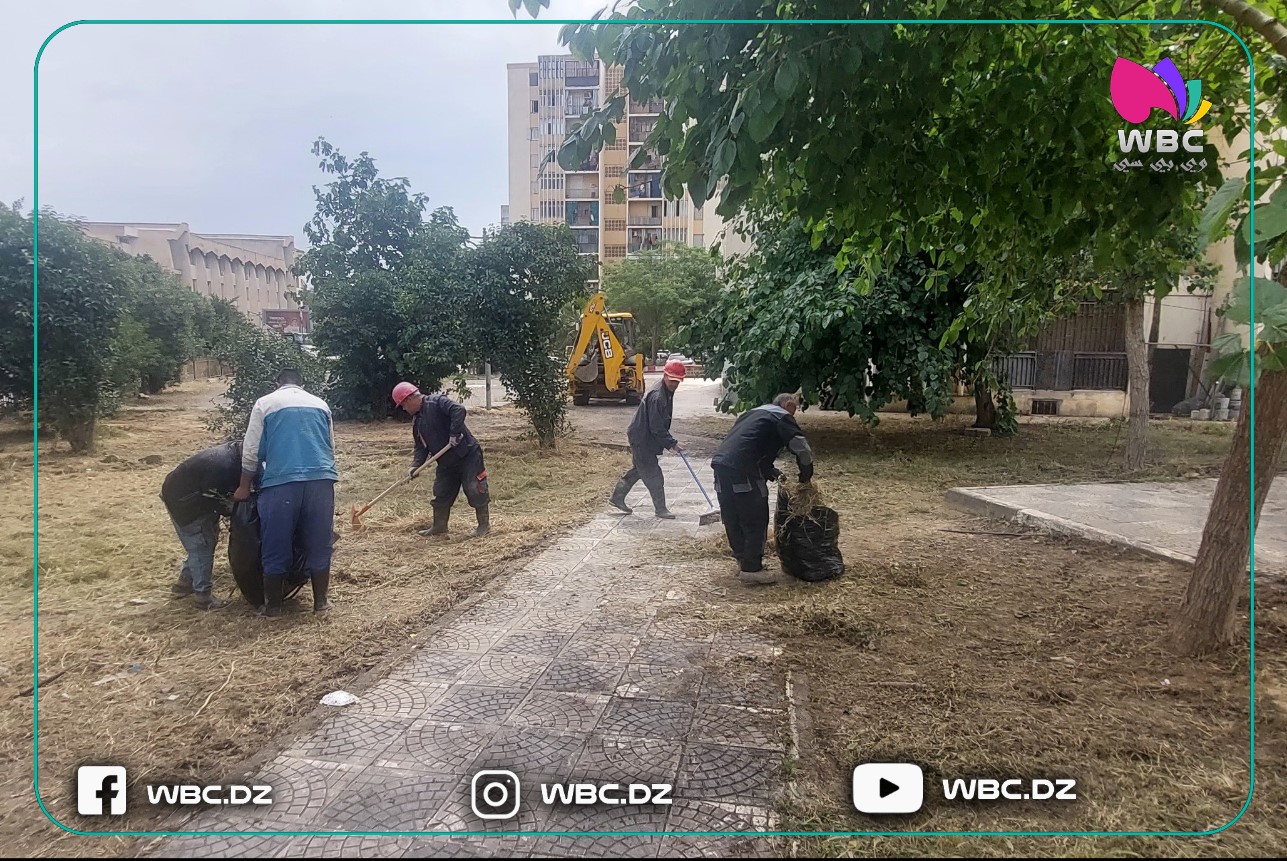 تيزي وزو: إنطلاق حملة لتنظيف مختلف النقاط السوداء بالمدينة الجديدة