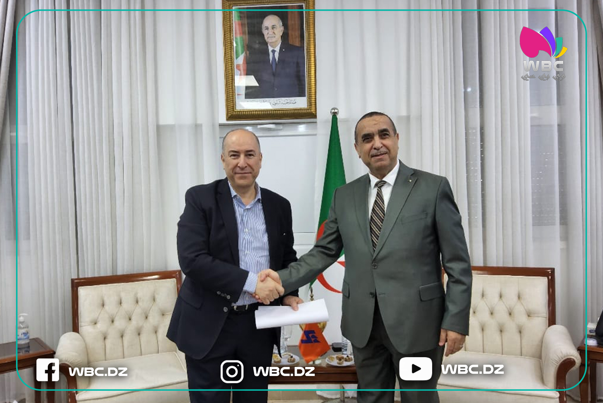 الرئيس المدير العام لسونلغاز يستقبل وفدا من مسؤولي مجمع “سيفيتال”