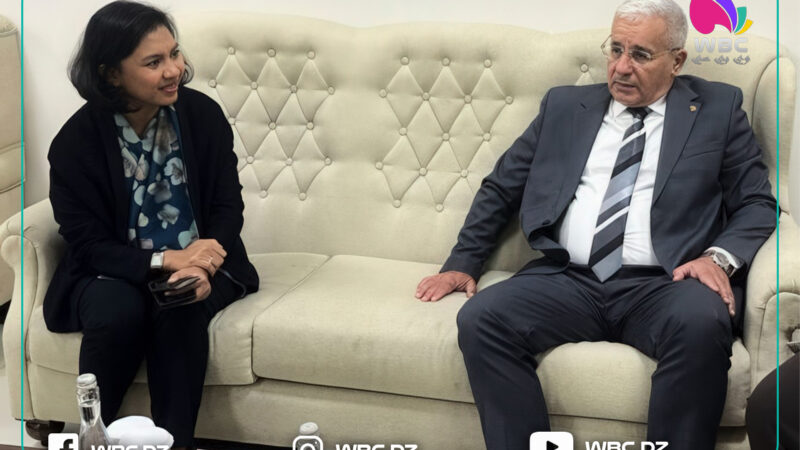بوغالي يصل جاكرتا للمشاركة في الدورة الـ 19 لمؤتمر اتحاد مجالس الدول الأعضاء في منظمة التعاون الإسلامي